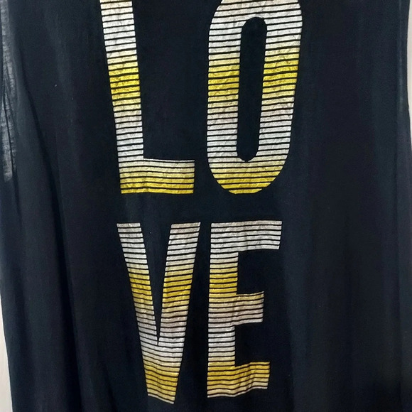 Betsey Johnson Performance Love Muscle Tank Top in Size XL - Picture 4 of 7